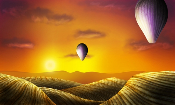 Creation of Desert Balloon Ride: Step 11